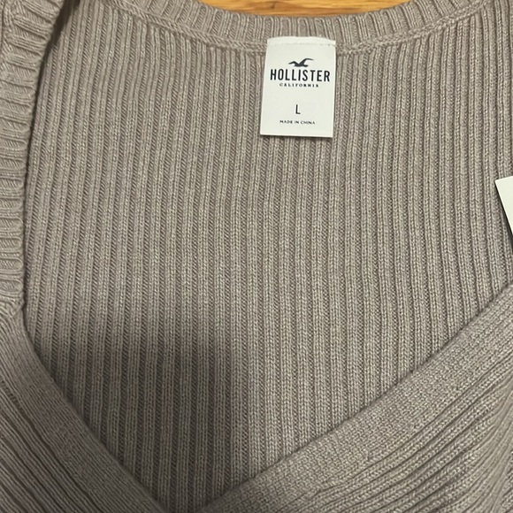 Abercrombie wrap ribbed sweater - Picture 4 of 4